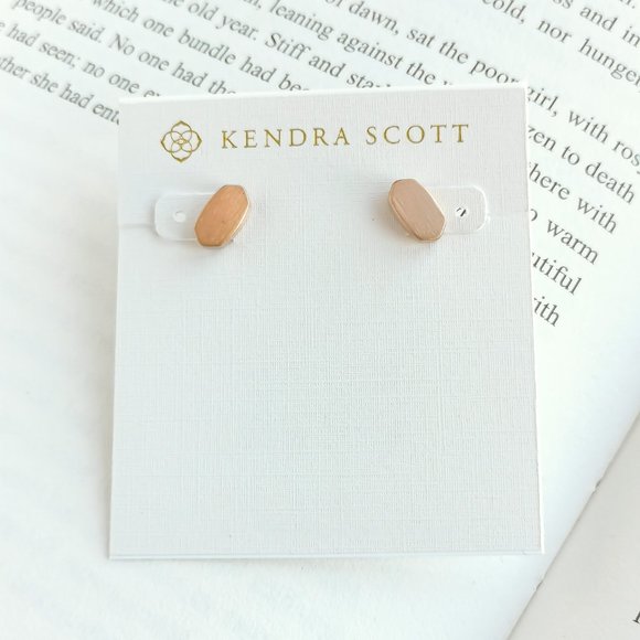 Kendra Scott Jewelry New Kendra Scott Barrett Rose Gold Stud